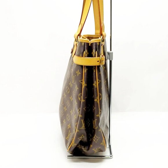 Louis Vuitton LV Tote Bag Batignolles Vertical Brown Monogram 690-052725 - Picture 3 of 13